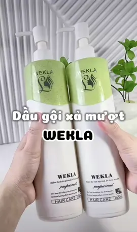 Dầu gội xả mượt wekla #xuhuong #thuhuong #mêmmuot #xâykenhtiktok #tocalifeworld 