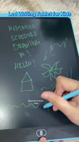 LCD Writing Tablet for Kids☺️ for writing, drawing, less screen time☺️ #lcdwritingforkids #lcdwritingtablet #writingboard #drawingboard 