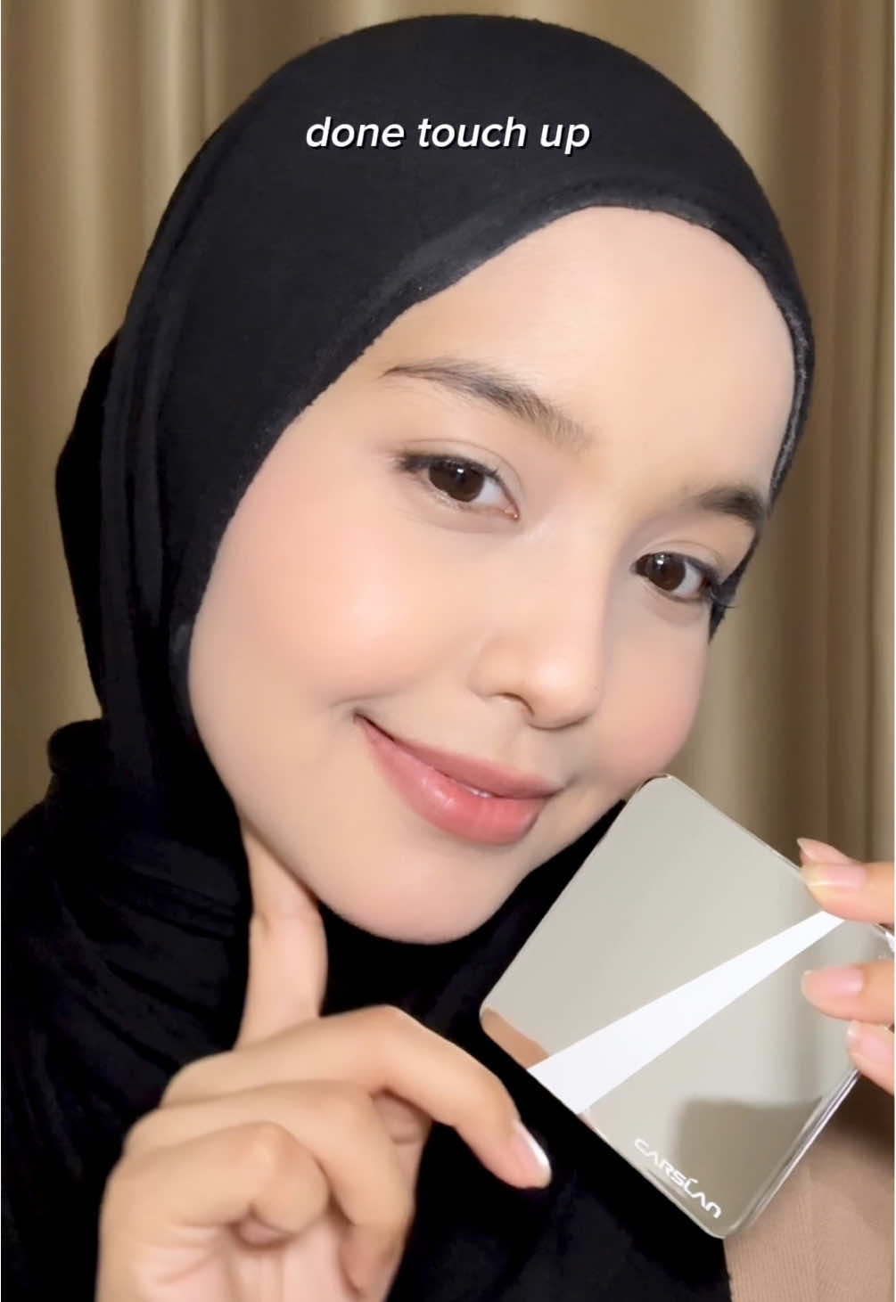 senang! tak payah remove makeup kalau nak touch up sunscreen, guna ni je 😍  #CARSLAN #carslanmy #carslanpowder #sunscreenpowder #spfpowder #newarrivals #uvprotection #fyp 