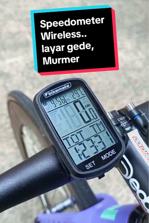 Buruan CO, keburu harga naik #wireless  #cycling #computer #speedometer #sepeda @ADDVIEW.ID 