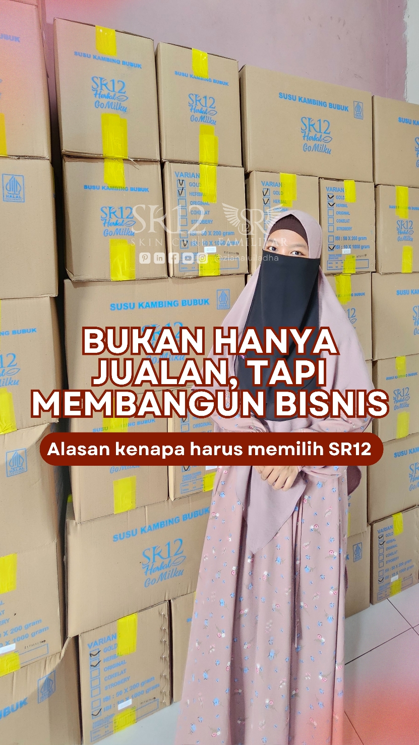Di SR12, kamu nggak akan jalan sendiran. Ada Mak Zi yang akan dampingi, ada mentor dan juga fasilitas lainnya yang siap support untuk membangun bisnismu jangka panjang. Bismillah ... Yuk bertumbuh bareng 😍✨ DM sekarang 💬 📞 0896-1740-337 atau Klik link bio : @zianaluiladha  @zianaluiladha #BisnisBarengMakZi #SR12Familiyar #BisnisBertumbuh #MitraHebat #KomunitasBisnis #JualanOnlineMudah #BisnisJangkaPanjang #MakZiBimbingan #SistemBisnisOnline #BersamaMakZi #SR12Sukses #MentorBisnisOnline #MitraSukses #TrainingSR12 #komunitassr12 