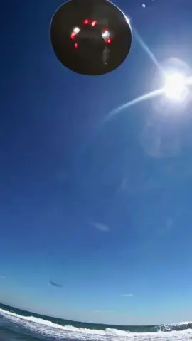 Incredible up close footage of a UFO at the beach! Extraordinary recording! #UFO #UFOS #uaps #uap #Aliens #Alien #OVNI #beach #ocean #drone 