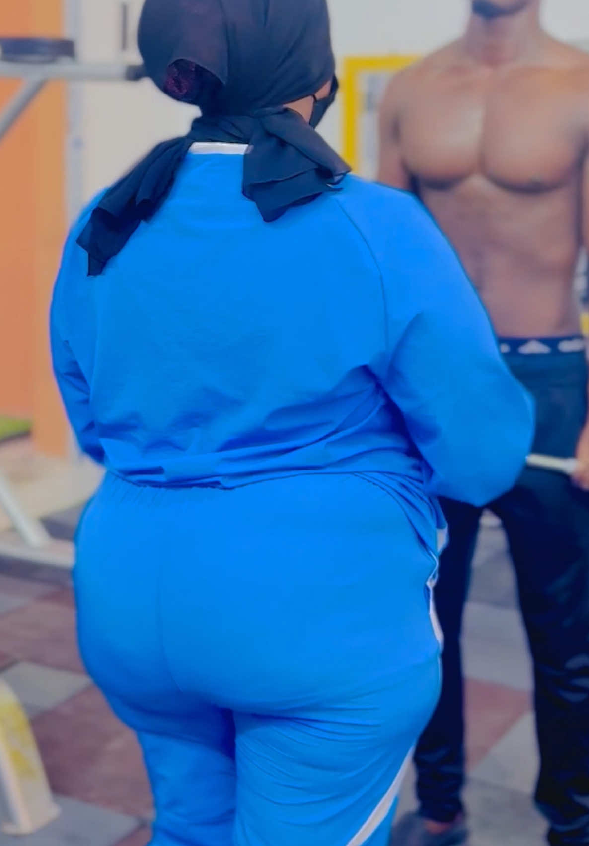 Meeqo xaba sameeyay?😂#somalitiktok #ciyalxamar #gym #kaptankapirta 