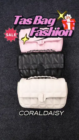 Tas pouch multifungsi, bisa untuk ide hampers nih bestie. #tas #taswanita #coraldaisy#Tas Selempang#Anggun #Fashion