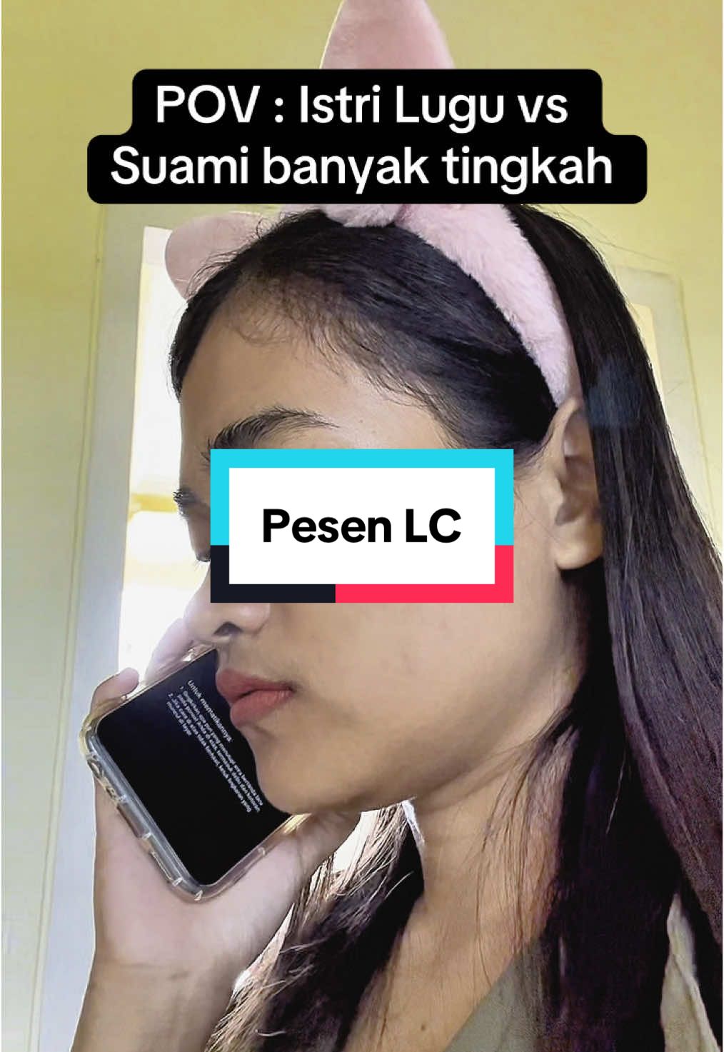 Positif thinking salah ketik kan ya.. iya kan? #kontenhiburan #naylaalfaruq #parodi #LC 