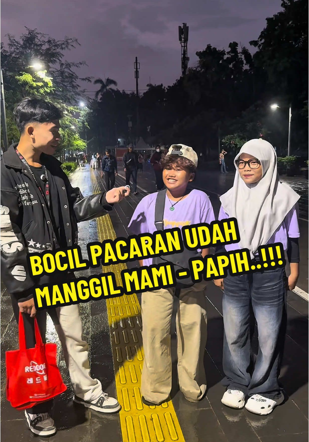 Masih pacaran udah manggil mami-papih..