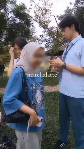 dunia berasa milik mereka berdua emang asik banget ngobrol nya 😍🤍 #asmaragenz #fattnic #fattahsyach #nicolerossi #fattzar 