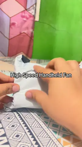 High speed handheld fan na pwd mo dalhin@oahit saan ✅ #fyp #trending #minifan #portablefan #handheldfan #highspeed
