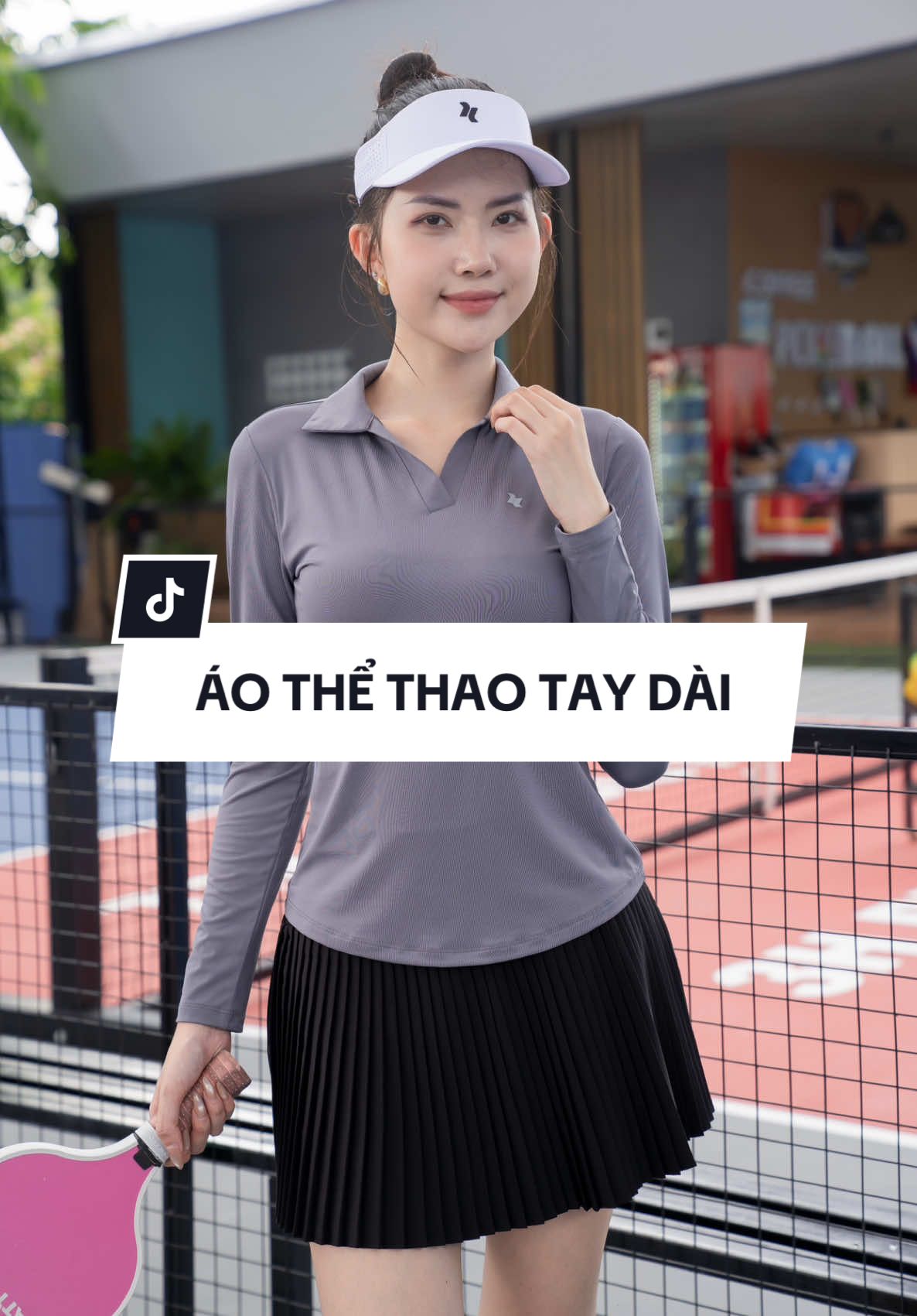 Áo polo thể thao dài tay là 1 sự lựa chọn phù hợp cho những ai hay tập thể thao dưới trời nắng nóng, giúp che nắng phần tay nhưng vẫn đảm bảo đc độ thông thoáng 🥰🔥 #reeta #aotaydai #sportswear 