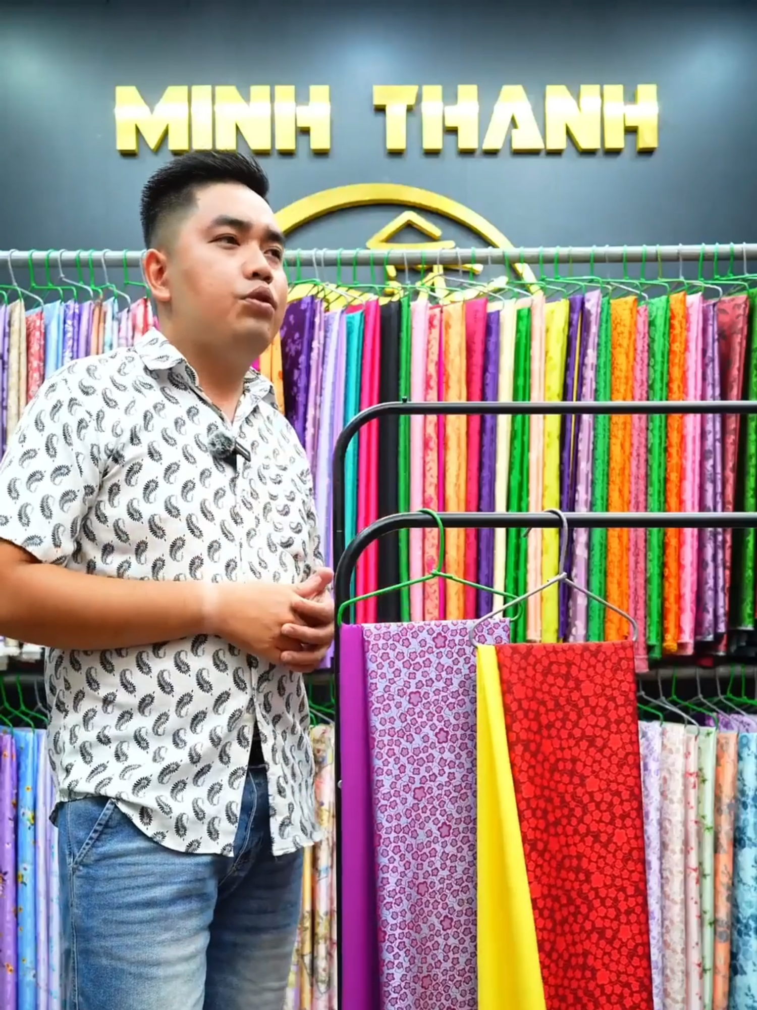 Gấm Tiểu Mi #vaigam #vaiaodai #vaigamtieumi