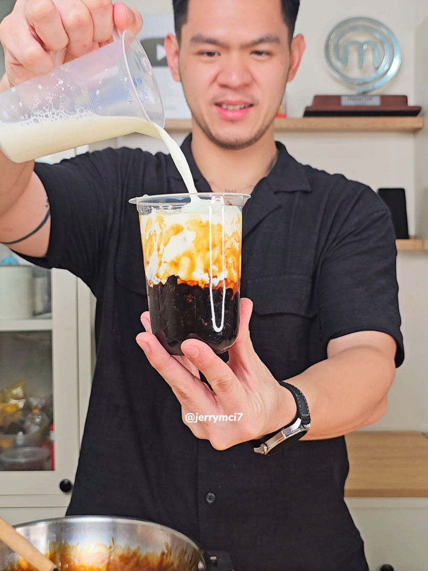 HOMEMADE BOBA MILK, buat sendiri aja ah biar hemat 😋