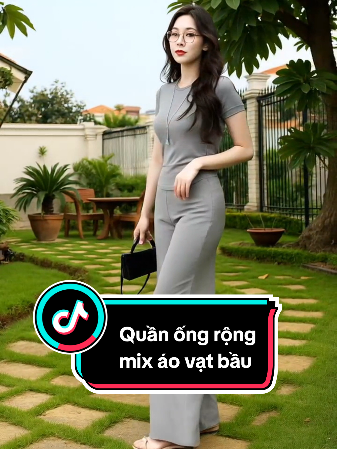 Sét đồ nữ. Quần ống rộng tôn dáng mix cùng áo vạt bầu. Trẻ trung, thời trang #linhlinhshop17 #setdonu #setdoxinh #setdo #bodo #bodoxinh 