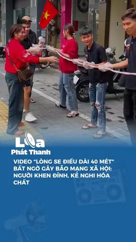 Lòng se điếu dài 40m đang gây bão mạng #tiktoknews #loaphatthanh #kmedia #knews #dc 