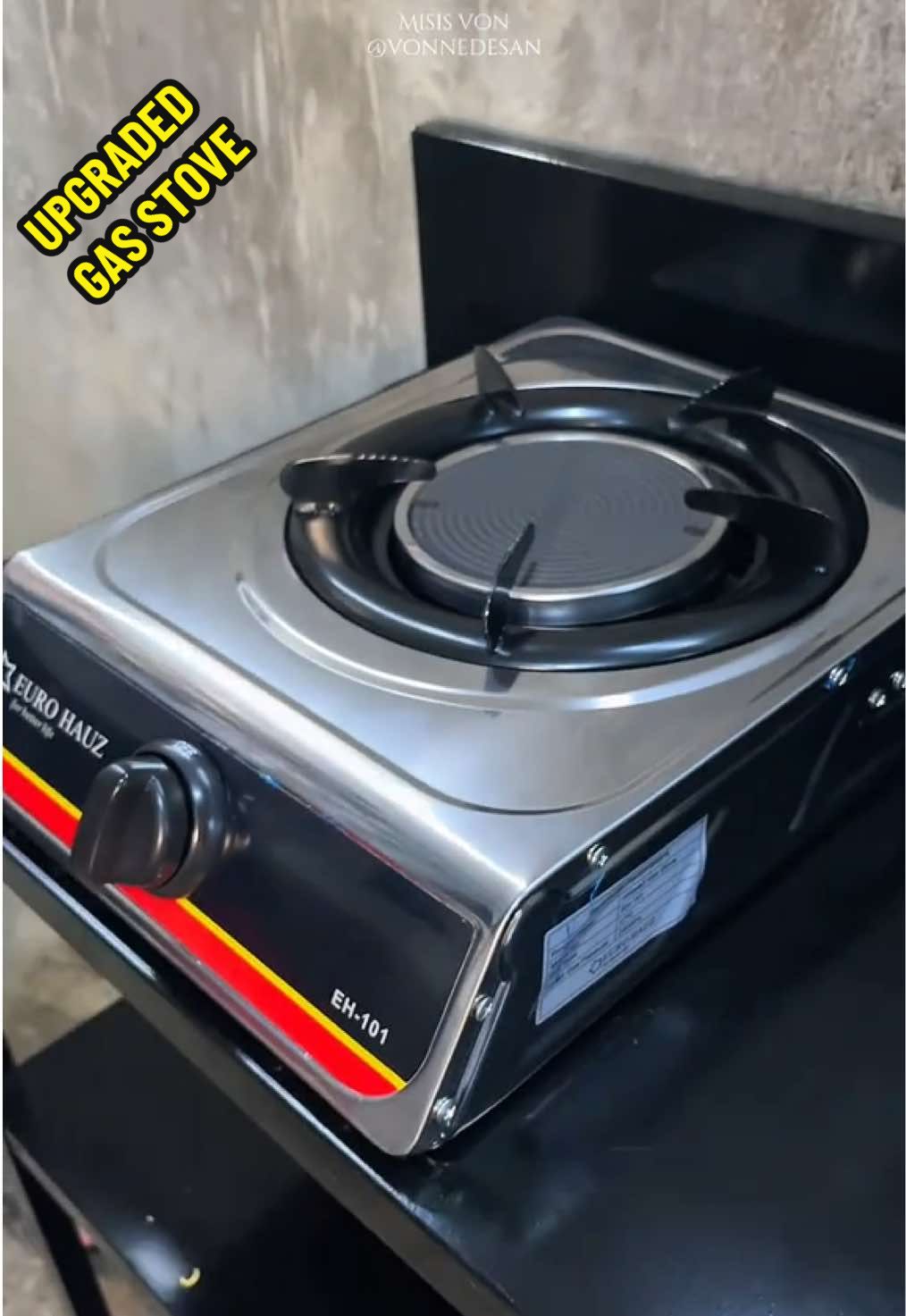Kalan na matipid sa gasul at ang quality! #cookinggas #kalan #stove #solostove #Upgradedstove #upgraded #gasstove #betterthaninductioncooker #saveupto50%gas #matipidsagasul  #stainlessgasstove #misisvon 