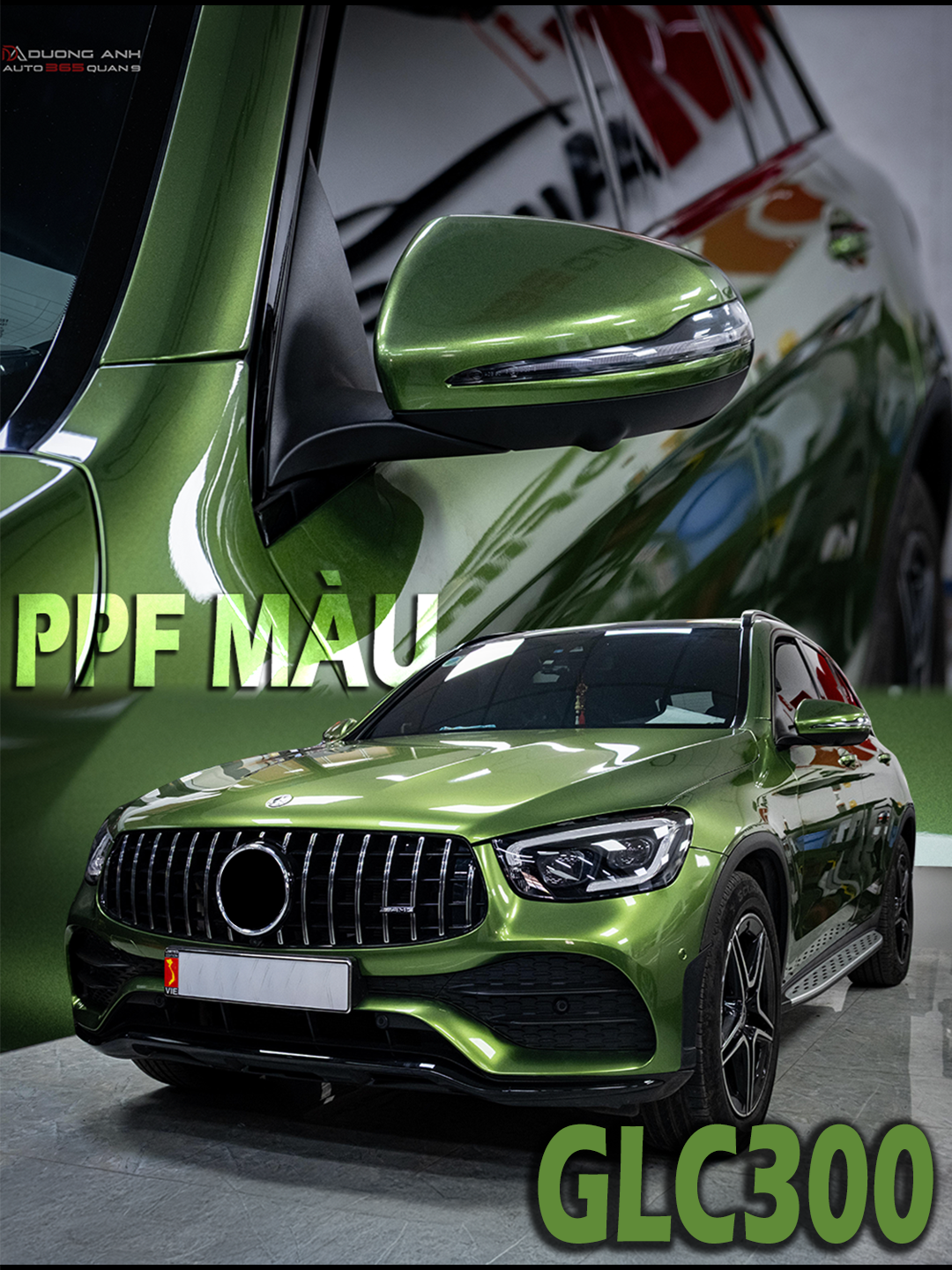 Dán PPF Màu khác gì Decal thường? _ Vừa bảo vệ vừa thẩm mỹ cho GLC 300 #auto365quan9 #DuongAnhAuto #glc300 #PPFmau #DanPPF #wrapdoimauxe #wrapdoimauxeoto