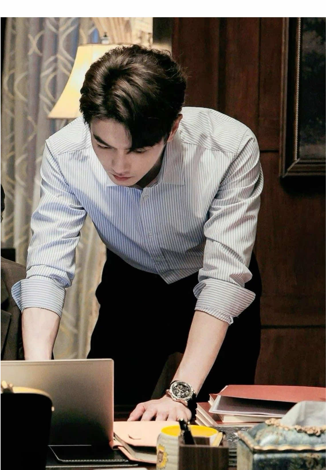 Áo Sơ Mi TN Luxury Kẻ Sọc, Cổ Áo Có Khuy Cài. Vải dày dặn, thấm mồ hôi. Menswear Shirt#sominamkesoc #somikesocsontung 