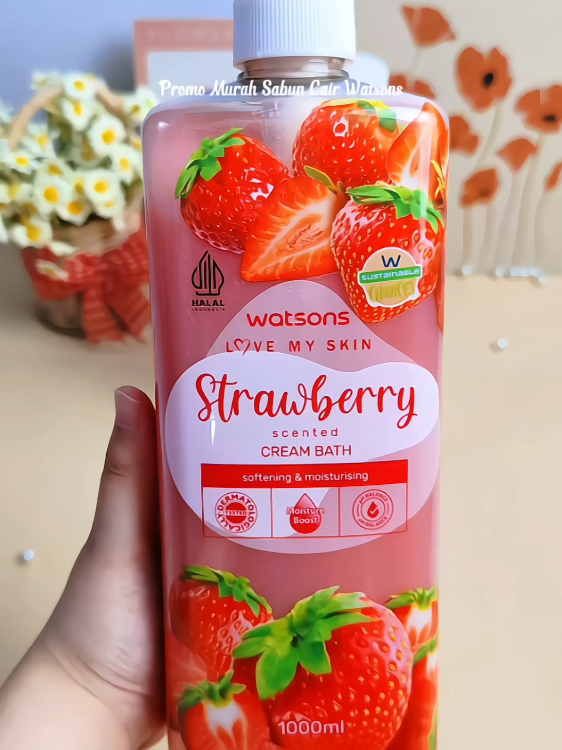 Body Wash dari Watson isi banyak 1000 ml harganya murah banget 😍 buruan ambil promonya sekarang #sabuncair #watsons #sabuncairwatsons #watsonscreambath #sabuncairmurah #sabuncair1000ml #bodywas #watsonsbodywash #sabun #sabunviral #watsonindonesia #bodywashwatson #watsonssabuncair #sabuncairwatsons1000ml #rekomendasisabuncair #4u #scented #showergel #bodycare #bodycareroutine #bodygel 