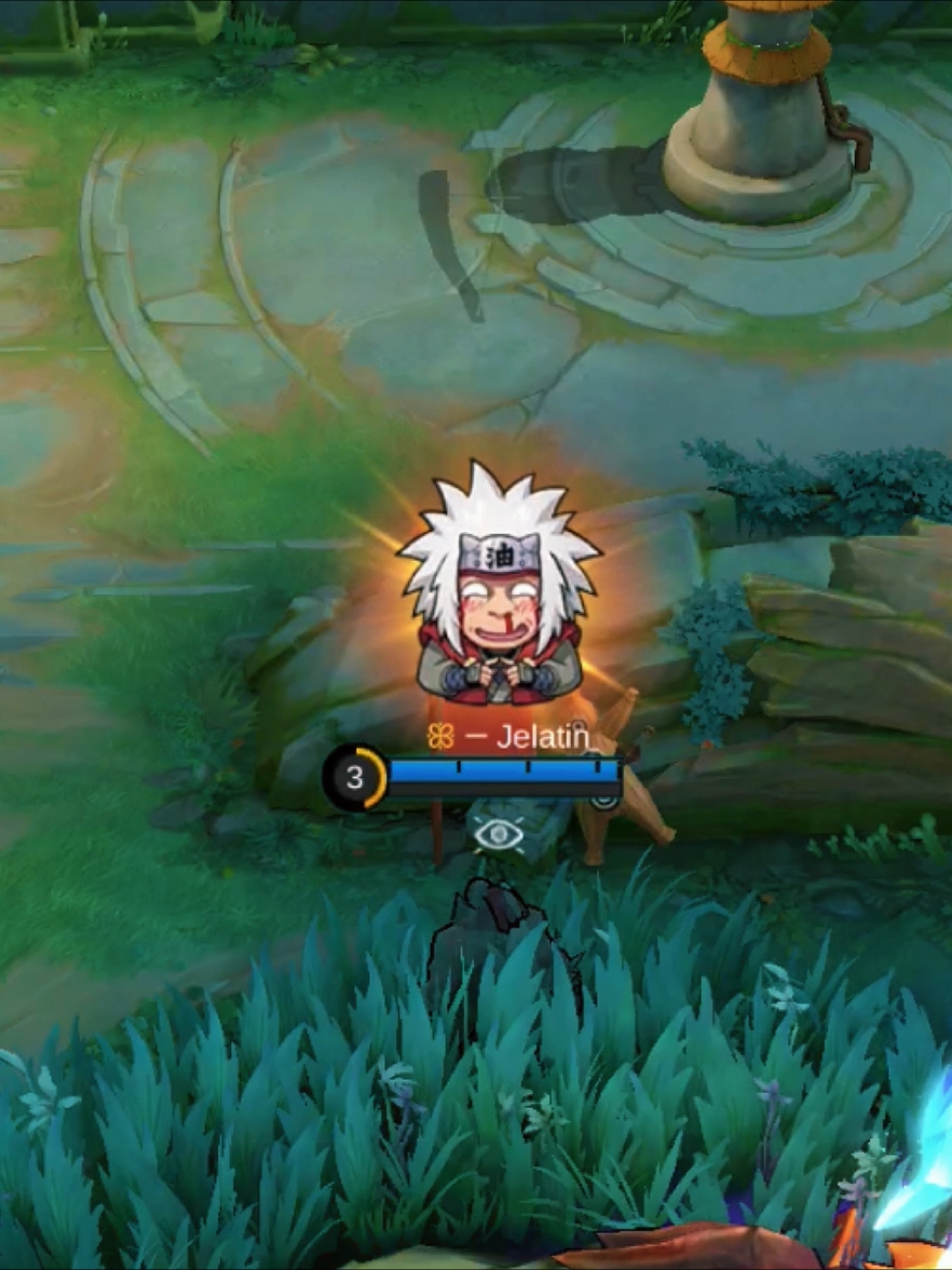 Jiraiya emote #MLBB #MobileLegendsBangBang #fyp #MLBBxNaruto #MLBBxKonoha #MLBBShinobi 