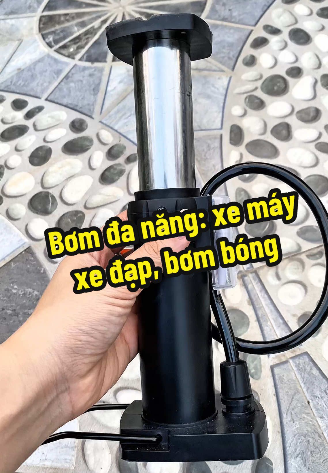 Bơm đa năng, xe máy xe đạp hay bơm bóng đều được cả #bomxe #bomdanang #bomxemayxedap #bomxemay #bomxedap #bombong 