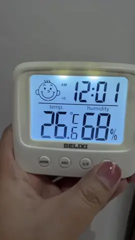 Nhiệt Ẩm Kế Đo Nhiệt Độ Phòng Điện Tử EMOON Cho Bé, 4 Trong 1: Đo Nhiệt Độ, Độ Ẩm, Báo Thời Gian, Cảnh Báo Cảm Xúc Có Đèn Led Sáng, Tặng Kèm Pin. #nhietamke #nhietamkedientu #nhietamkechobe #nhietamkedanang #nhietamketrongphong #nhietamkeemoon 