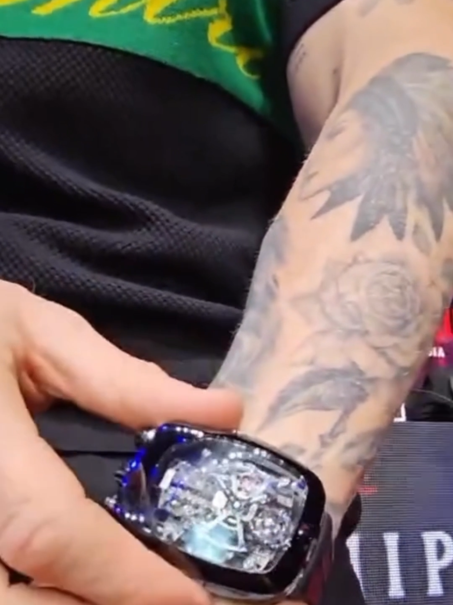 Victory hits different when you’re wearing a Bugatti on your wrist. Congrats @canelo  #inspiredbytheimpossible #JacobAndCo #bugatti #canelo