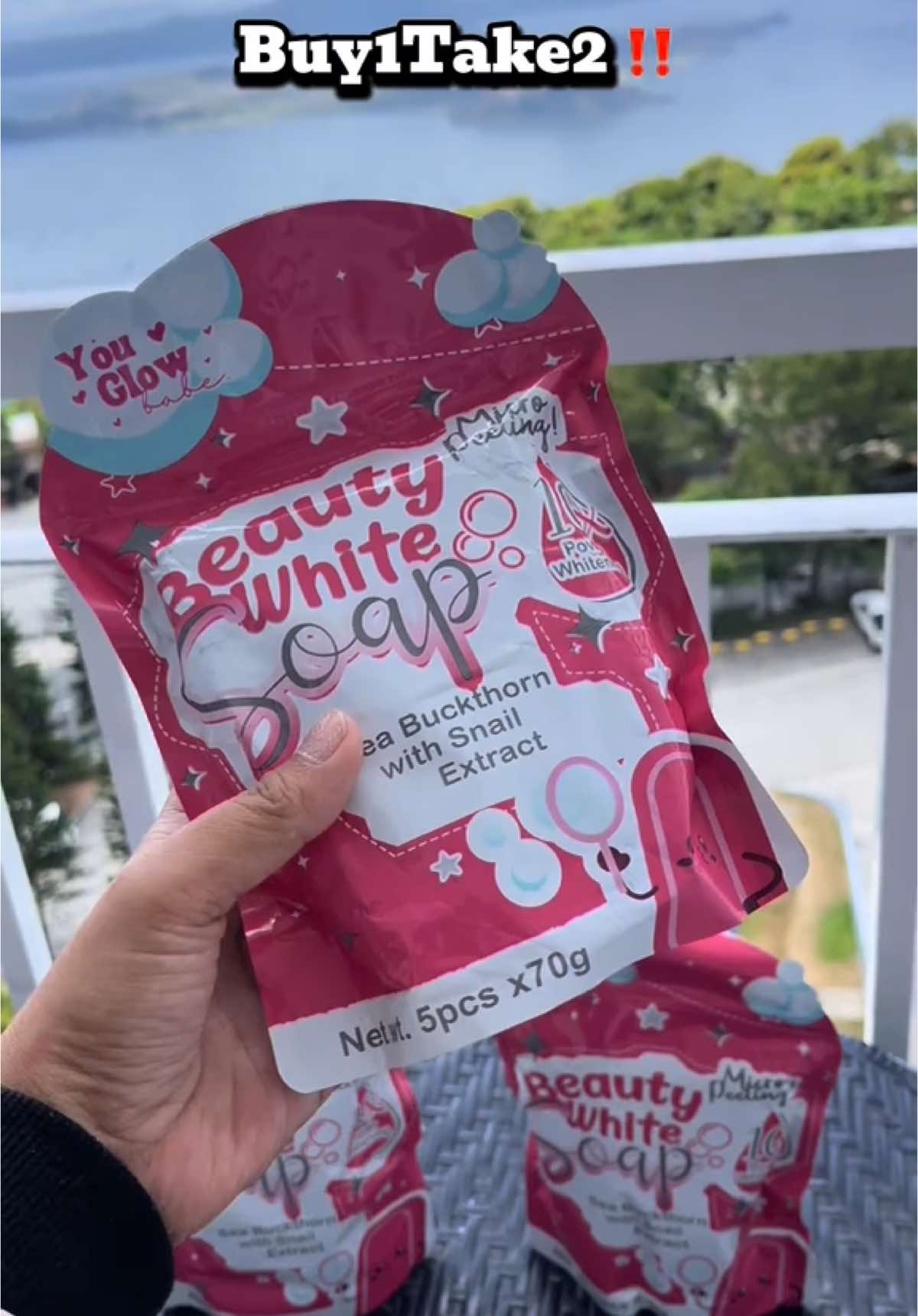 Buy1take2 beauty white soap #soap #beautywhitesoap #beautywhite #youglowbabe 