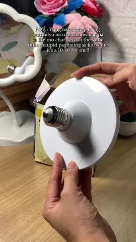 Kung gusto mo ng maliwag na bumbilya at tipid sulit sa kuryente sign mo na ito para bumili rin for only 99 pesos!💡💯🤩 #bulb #lightbulbs #electricitysaver #tipidtips #fyp #foryoupage 