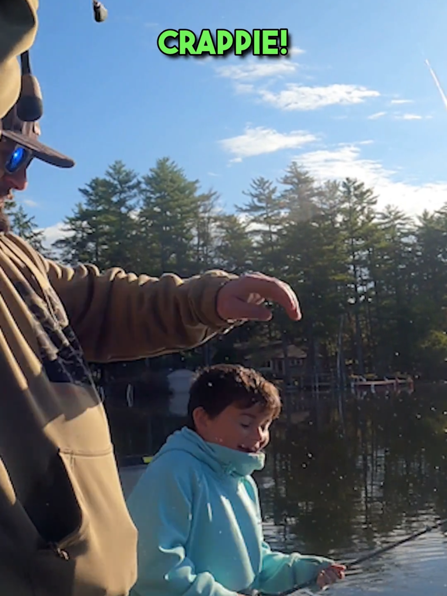CRAPPIE might be HIS FAVORITE FISH! #fishing #cornfieldfg #bassfishing #crappie #fish #fypviralシ