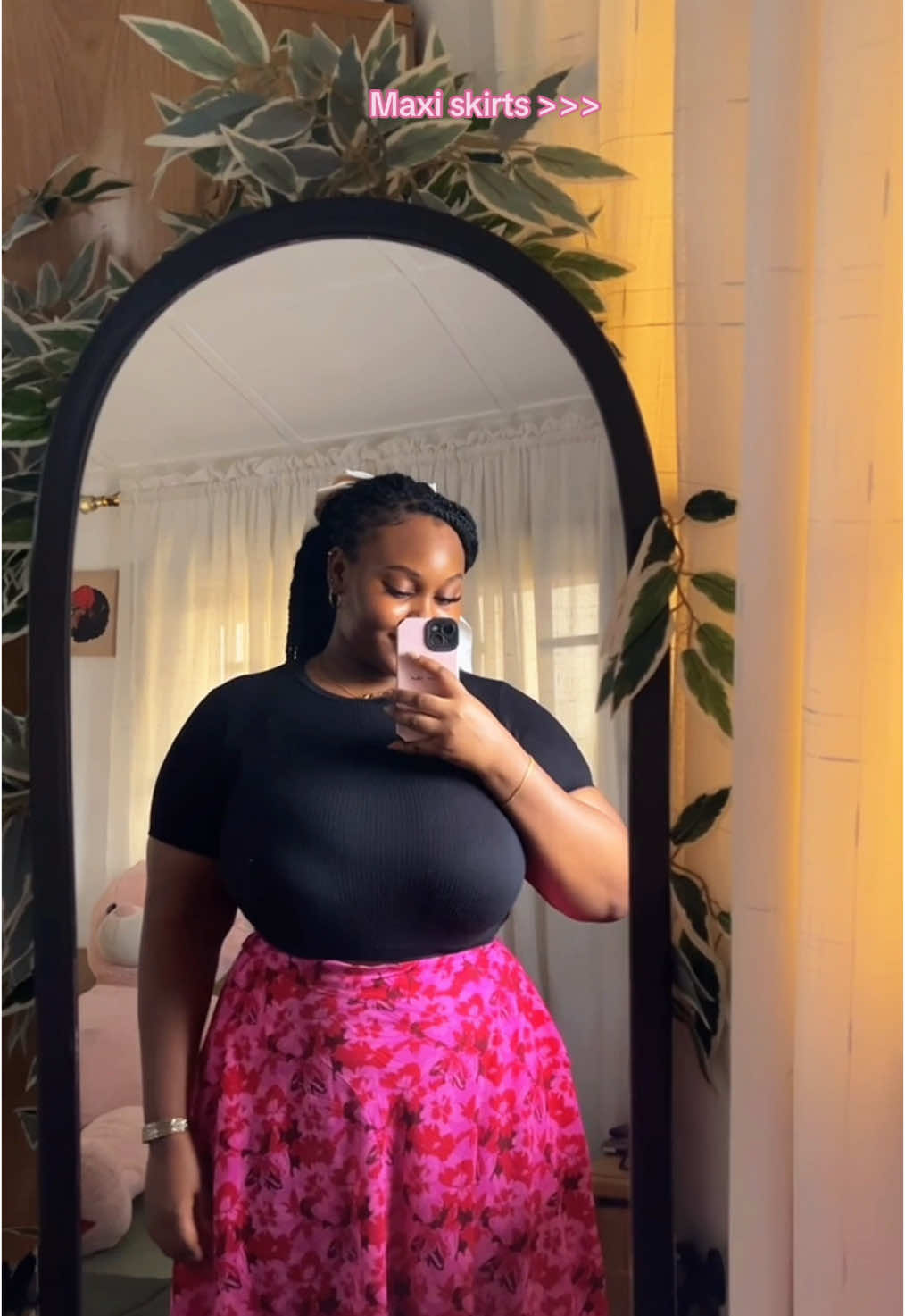 I’ll take fourteen more of them please🤭  #plussizeootd #maxiskirtinspo #fashioninspo #OOTD #outfitinspo #stylingmaxiskirts #pinterestaesthetic #pinterestoutfit 