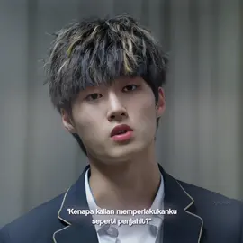 pura pura tak nampak la 😹 #hongjaemin #highschoolreturnofagangster #kdrama #edit #cloversq 