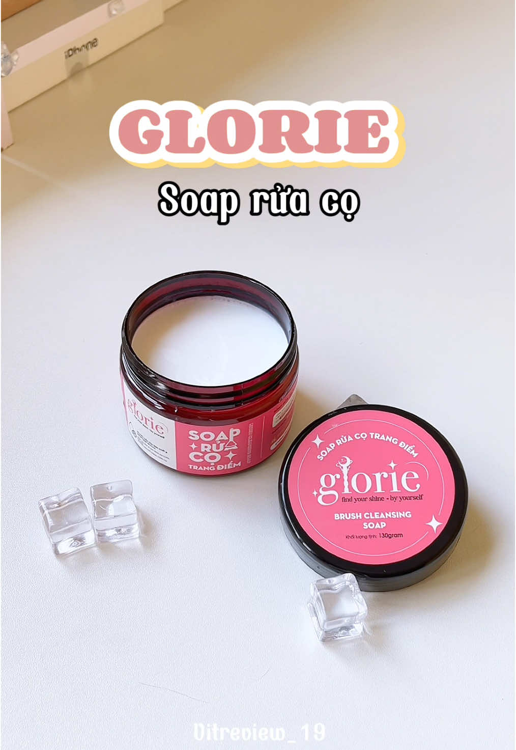 Giặt cọ gì chưa người đẹpp#giatco #soapruaco #glorie #makeup #clear 