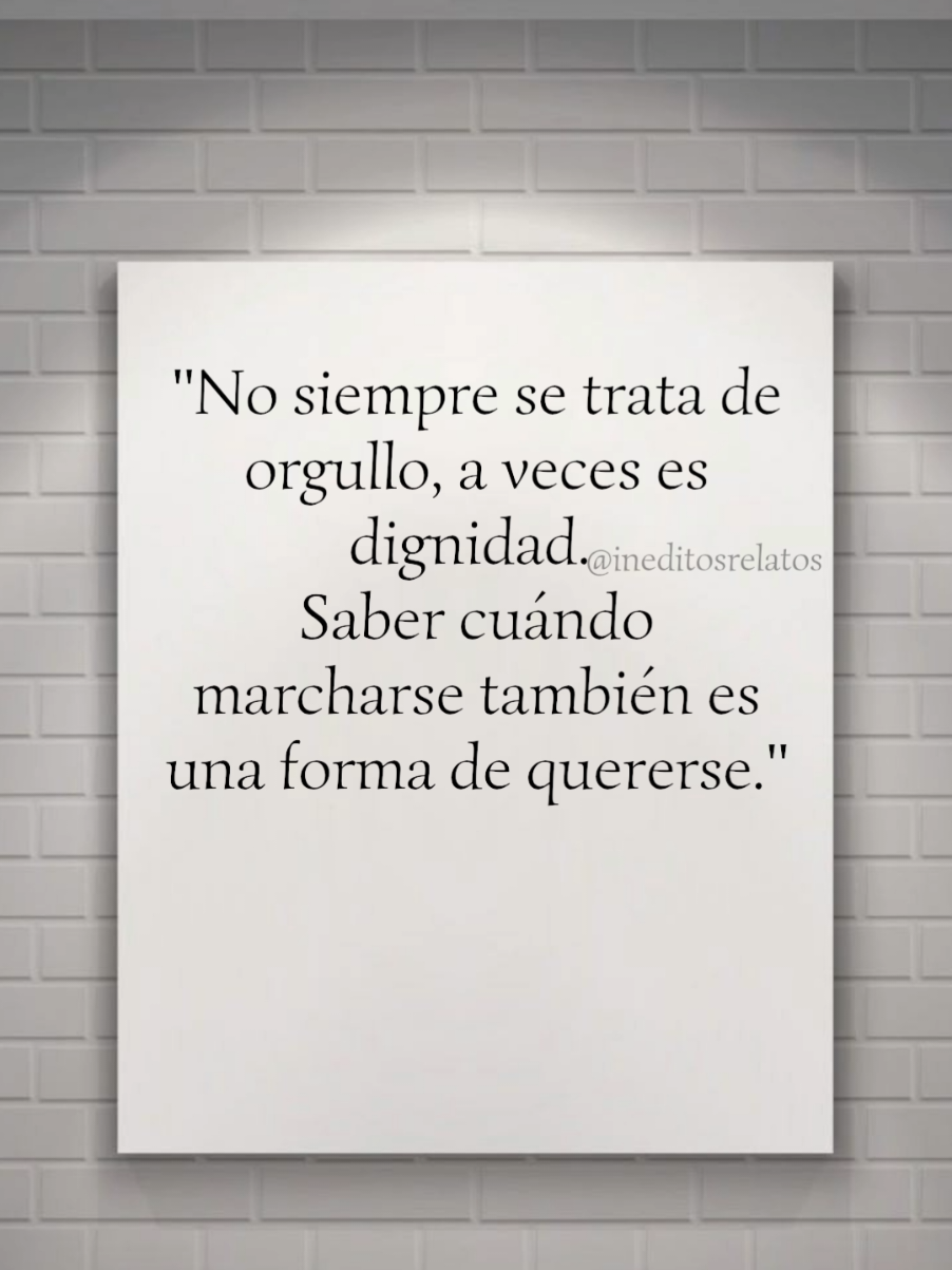 Hay un dicho que dice: 