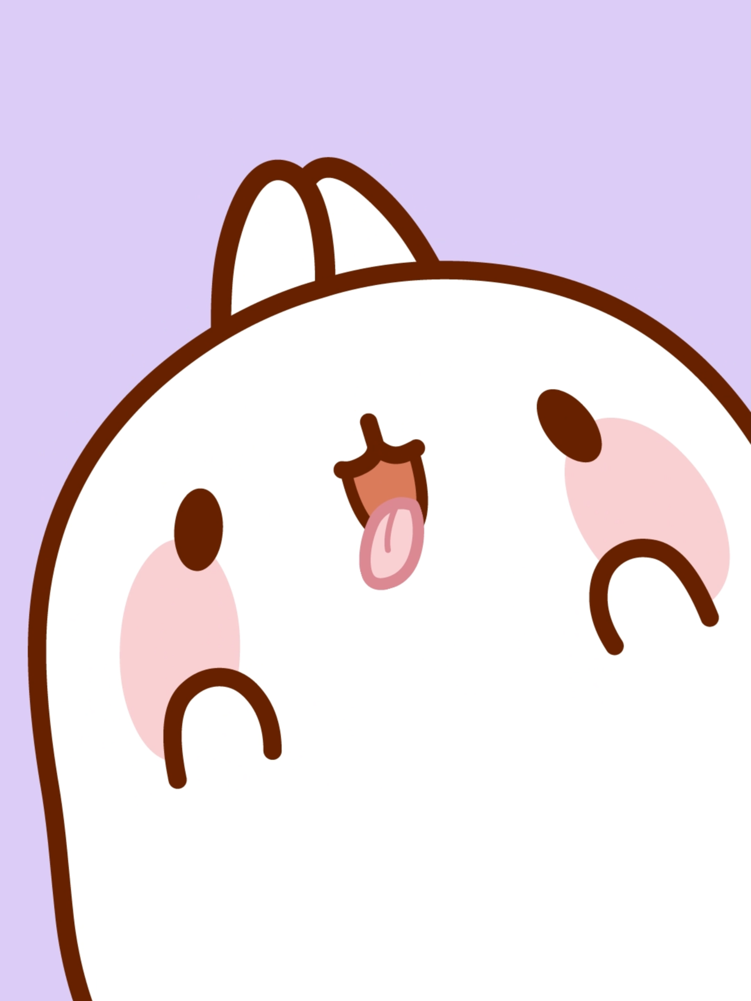 Bleh 🤪 #molang #funny #joke #cute