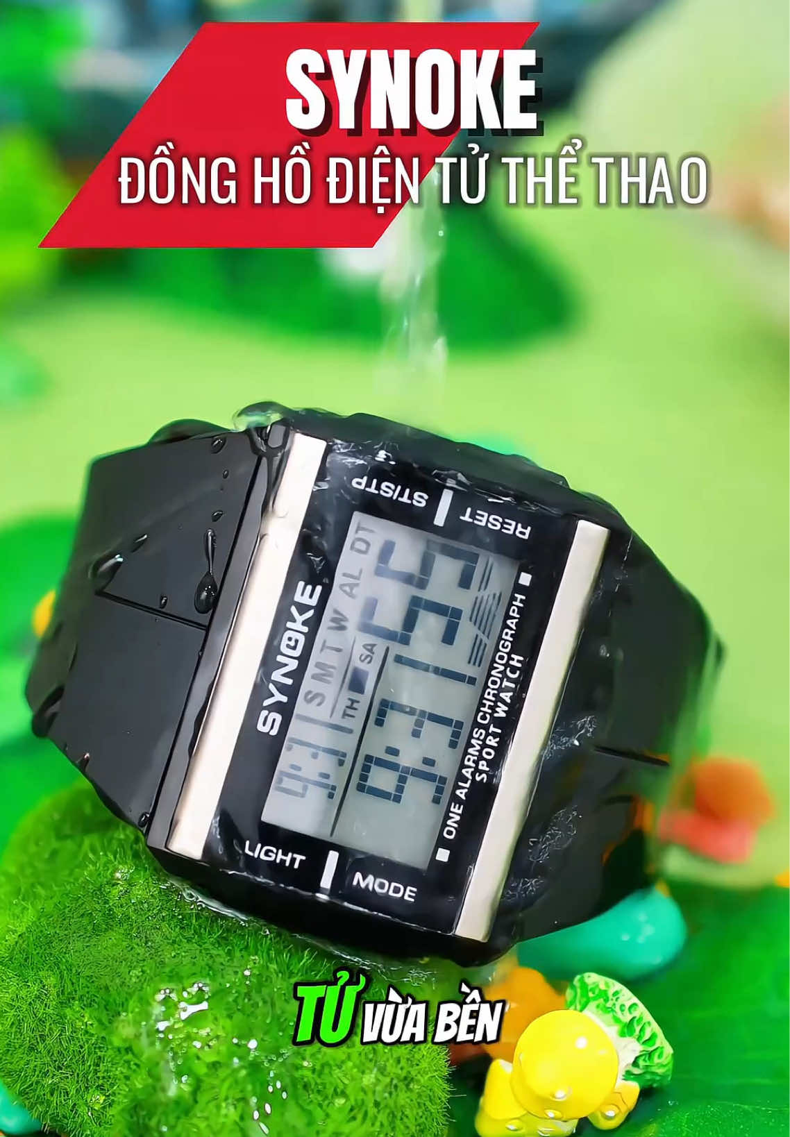 Đồng hồ điện tử thể thao SYNOKE #dongho #đồnghồ #donghonam #donghodientu #donghothethao 