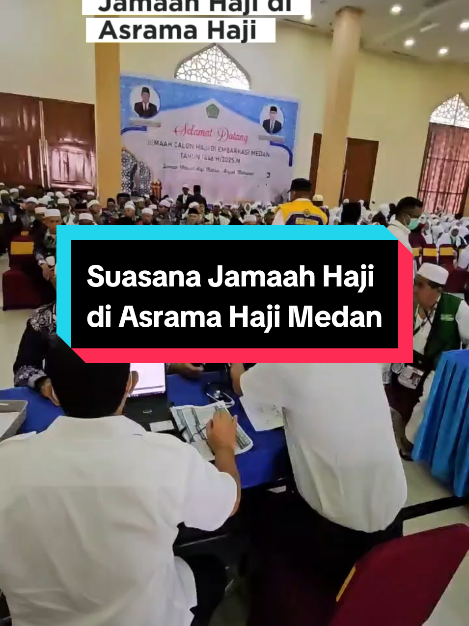 #jamaahhajiindonesia #haji2025🤲🏻🕋 #asramahajimedan #embarkasimedan 