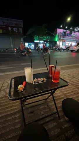 Cafe buổi tối, ngắm đường phố #viral #xh #saigon #❤️ #đuongpho 