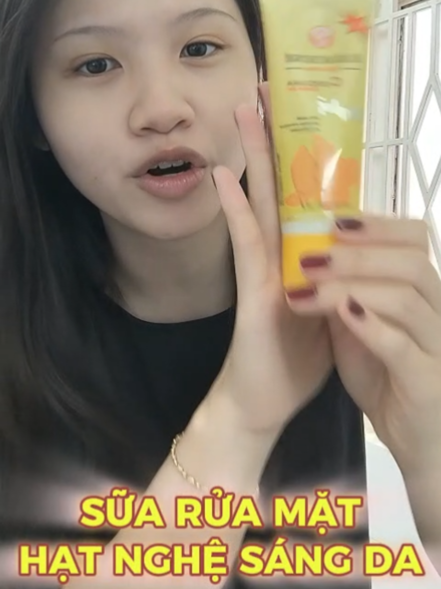 Dòng sữa rửa mặt Hạt nghệ dịu nhẹ ngừa mụn Thorakao #Thorakao #myphamthorakao #chamsocda ##suaruamathatnghethorakao #xhuong 