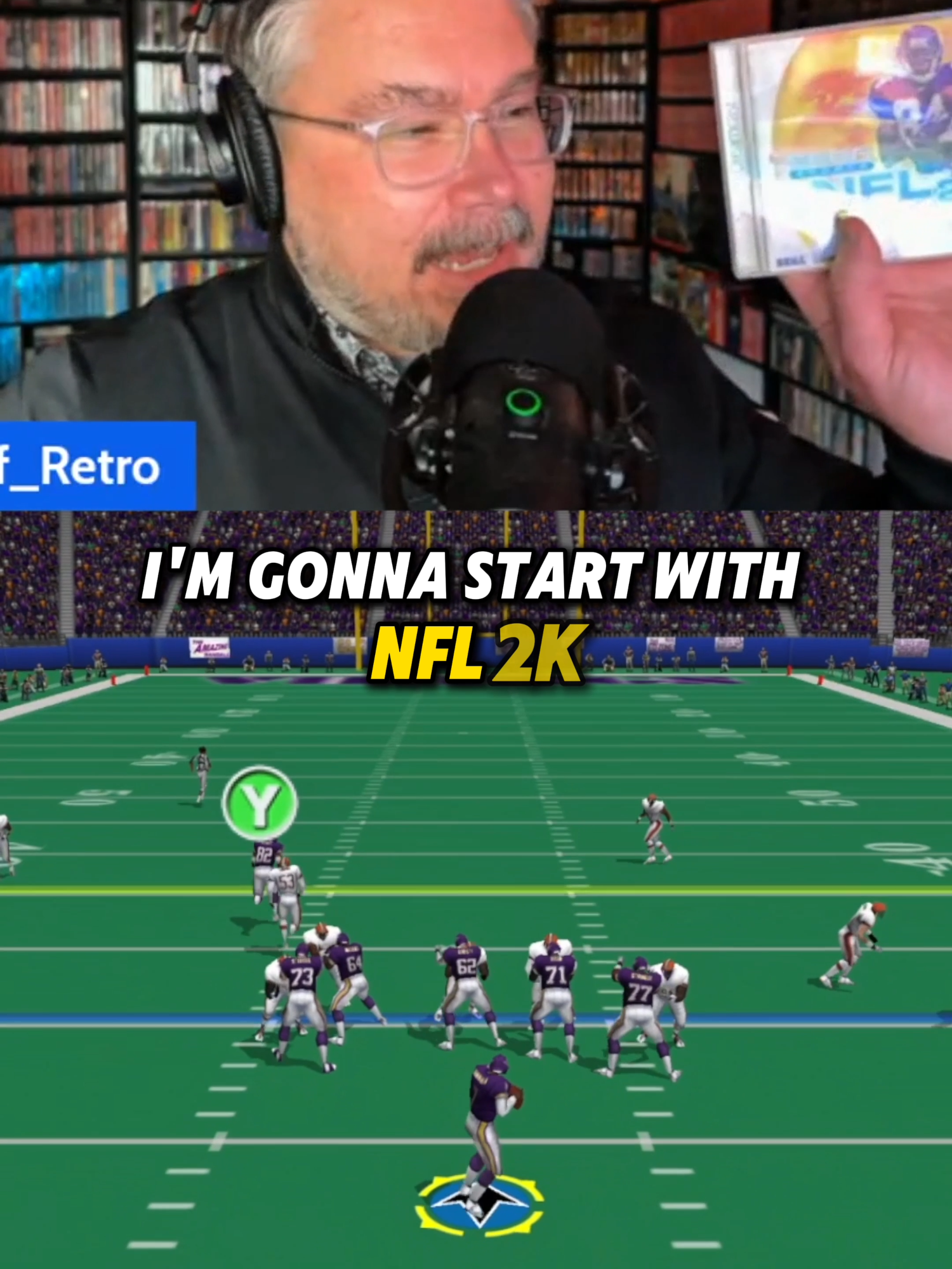 NFL 2k was BETTER than Madden! This is a clip of the BoxTrick Retro Gaming Podcast, check out links in bio for full episodes! With @age_of_retro #sega #madden #gaming #videogames #retrogaming