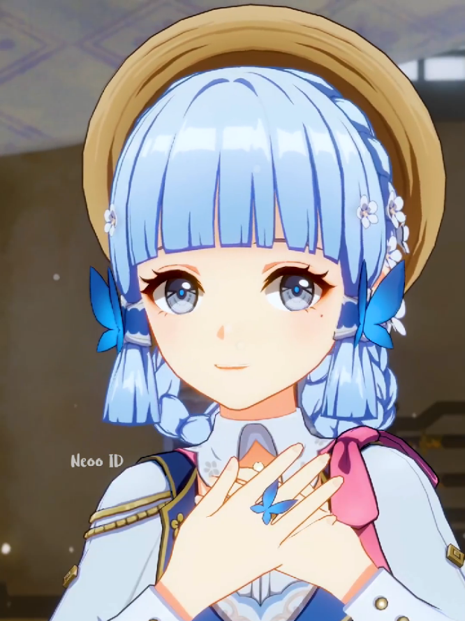 Ayakaa 🩵🩵 #GenshinImpact #hoyocreators #ayaka #trend #fyp 