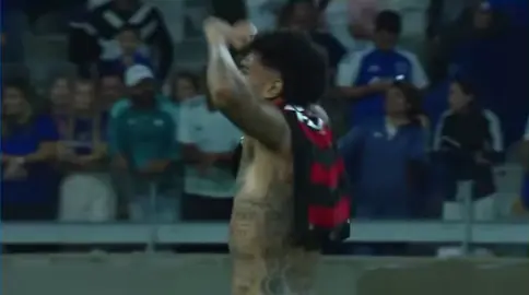 gabigol comemorando demais após derrotar o flamengo #futebol #futebolbrasileiro #football #footballedit #esportes #jogadores #flamengo #gabigol #cruzeiro