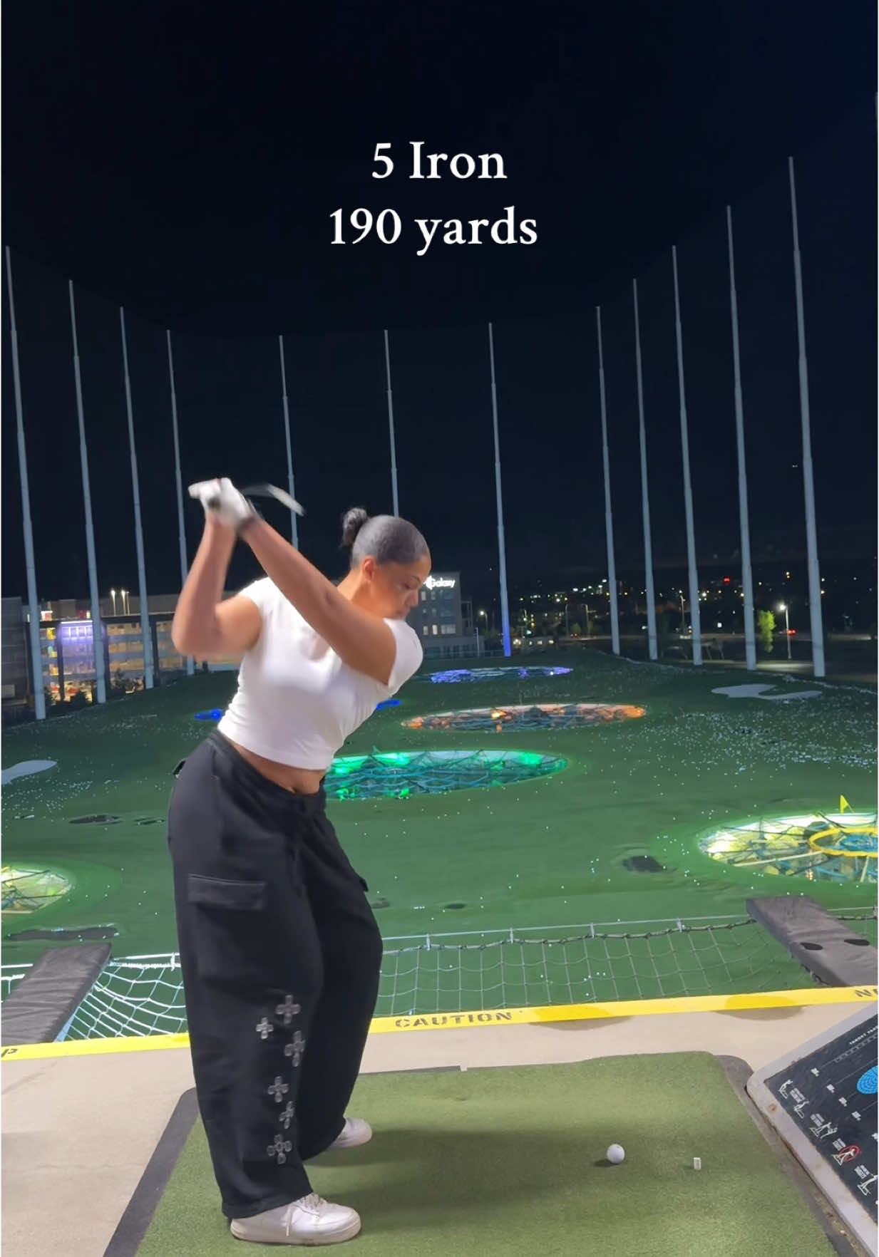 Here’s my yardages as requested 🫱🏽‍🫲🏾🥰 #golftiktok #golf #golfclubs #topgolf 