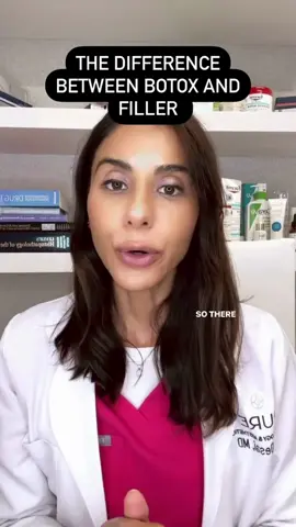 Botox vs. Filler - here's what you need to know. . . . . . . . . #botox #fillers #manhattanbeachdermatology #dermatologist #dermatology #drninadesai #dermtips #dermatologyrocks #dermatologist #doctor #skincare #cosmeticdermatology #skin #SelfCare #dermatology