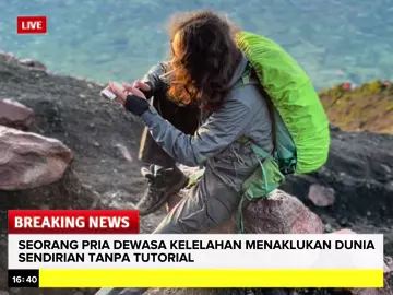 Lelah yang mengasikan haha #fyp #pendakigunung 