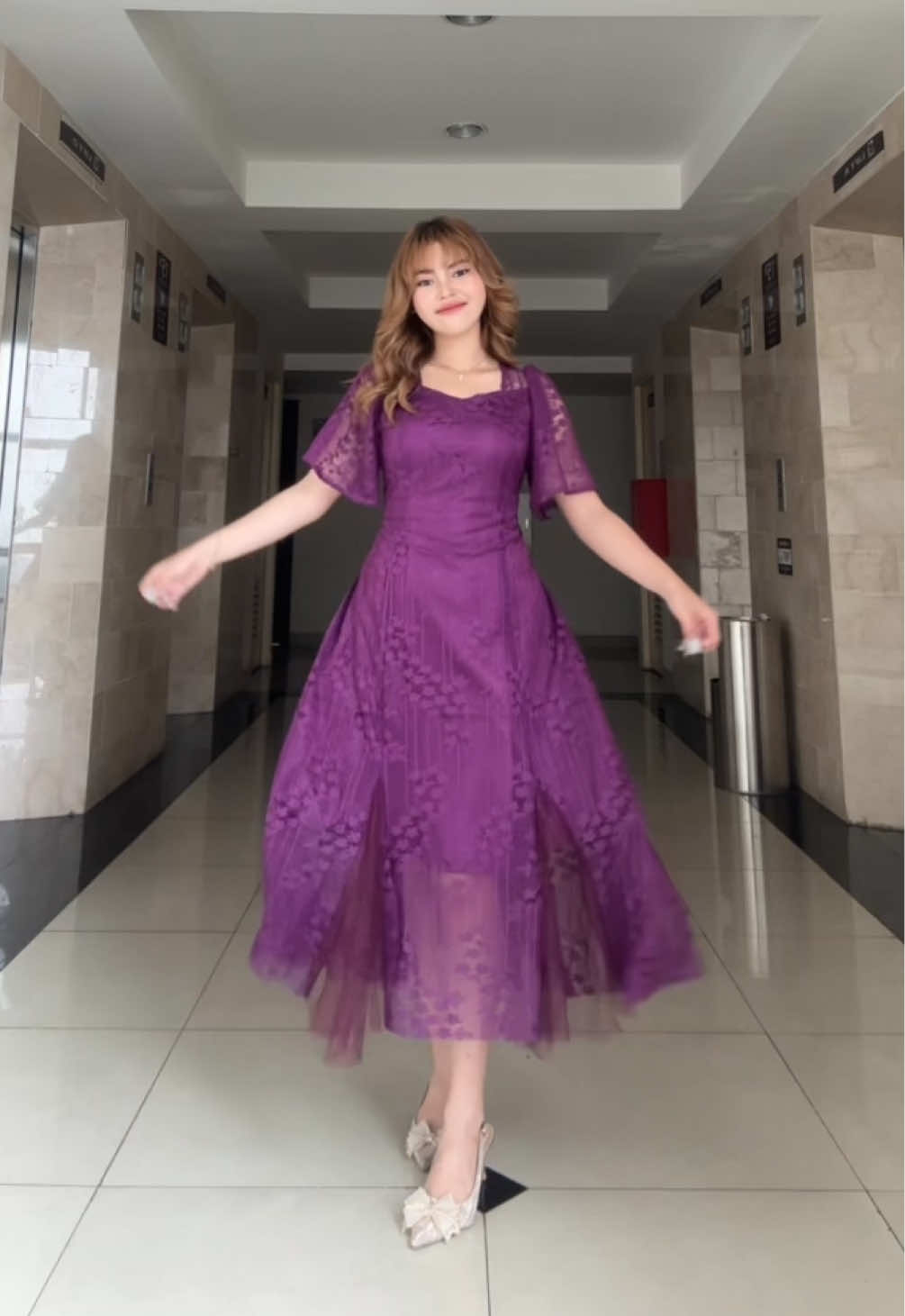 Membalas @Mian Atika Br Manurung aku pakai warna purple size M yaa💜