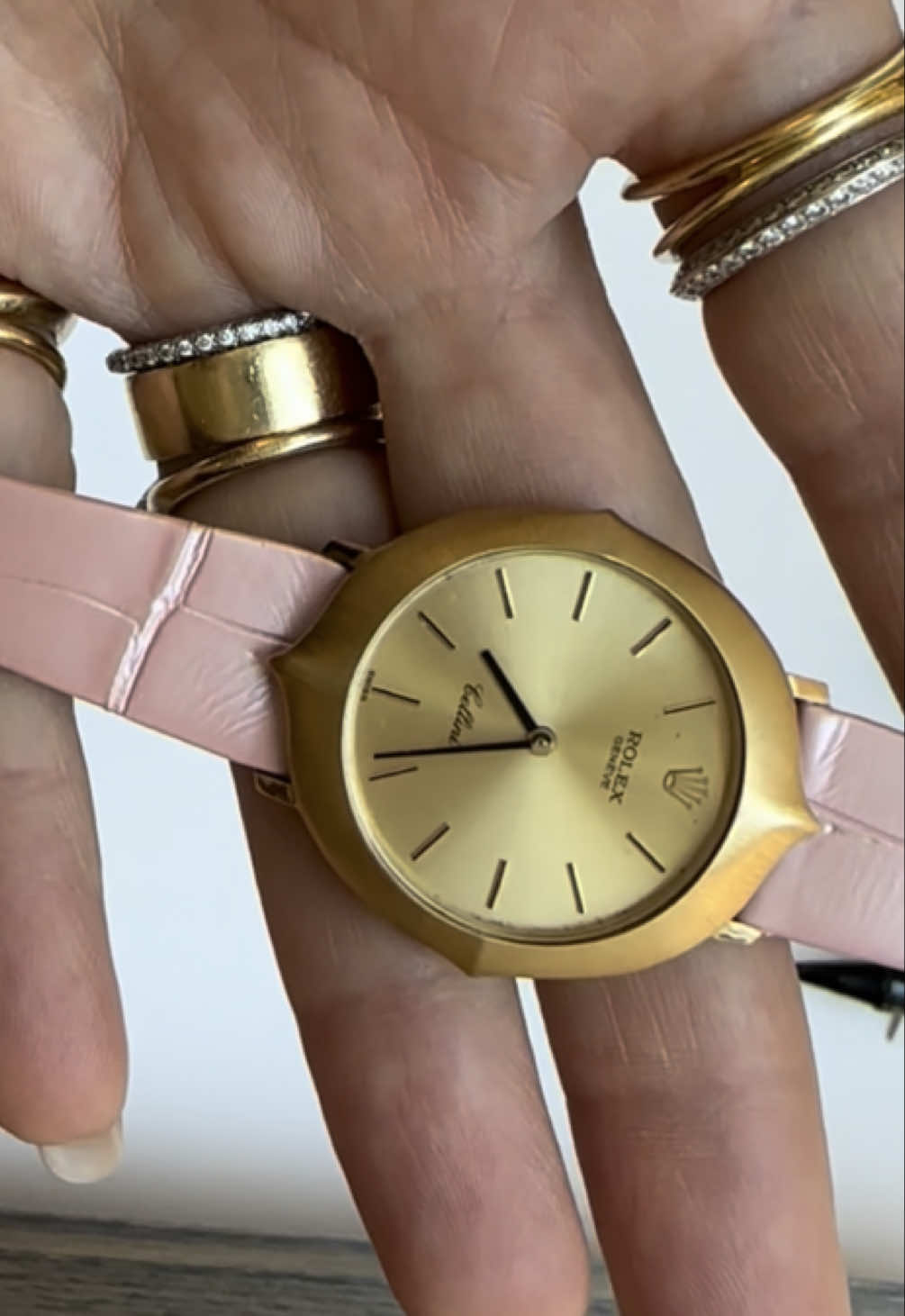 Part 2 of our new restored watch drop is here- Jade takes us through the second set of our capsule collection and goes behind the design on each one #finejewelry #diamonds #diamondjewelry #JewelryTok #braceletstacks #JadeTrau #vintagewatch #RestoredWatches 