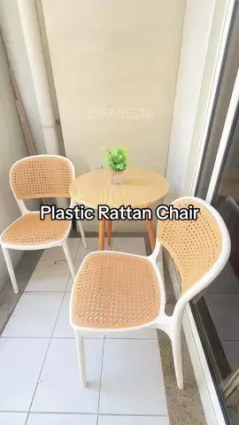 Perfect to sa garden, balcony, dining or even sa cafe business mo! Sobrang comfy pa! 🤩 #rattanchair #chair #aesthetic #homefinds #furniture #aestheticchair #tiktokfinds #fyp 