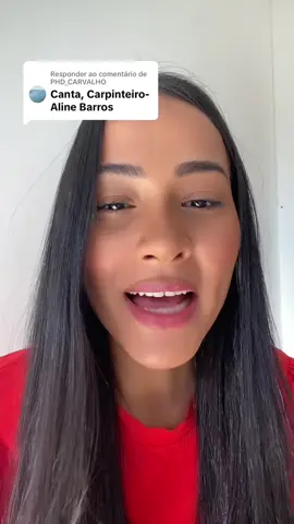 Que música linda😭😭😭 Será que você ama essa tbm ?? Carpinteiro @alinebarros ❤️ Você gostou dessa interpretação?? Comente e compartilhe 🎶🙏🏾