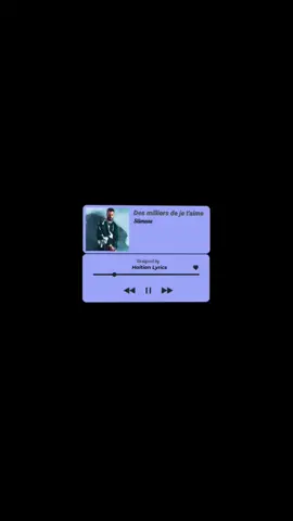 Slimane - Des milliers de je t'aime  #slimane #musique #song #lyrics 