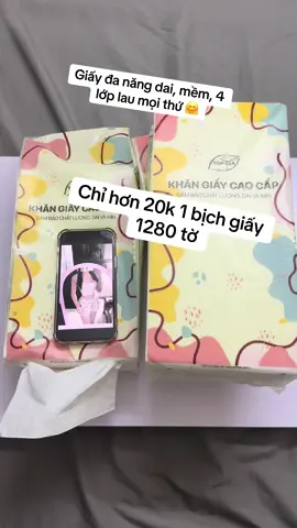 Giấy ăn topgia 4 lớp  #giayan #giayantopgia #xuhuong #trendinh