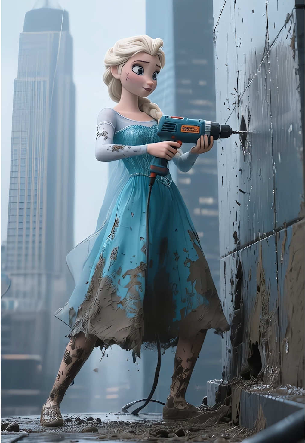 Princess Elsa mocked for being poor,but works hard and achieves her dream!#elsa #frozen #dream #usa #cartoon #anime 
